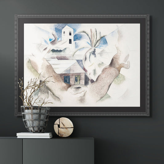 Bermuda No. 1, Tree and House (1917) - Milisima Studio