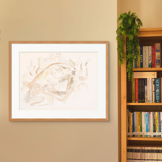 Bermuda Rooftops through Trees - Milisima Studio