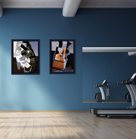 Guitar, Book and Newspaper (1920) - Milisima Studio