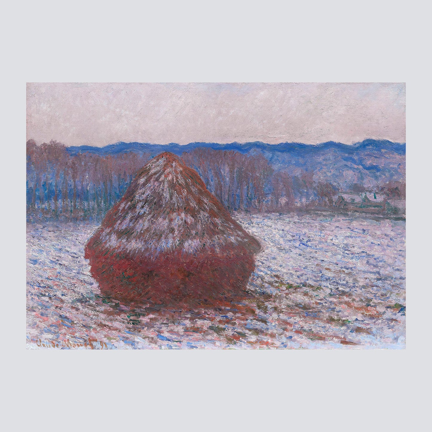 Haystacks (1890–1891) - Milisima Studio