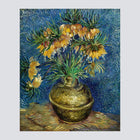 Fritillaires impériales dans un vase en cuivre (1887)