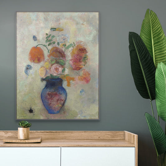 Large Vase with Flowers (1912) - Milisima Studio