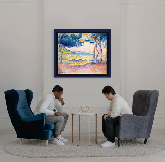 Pines Along the Shore (1896) - Milisima Studio