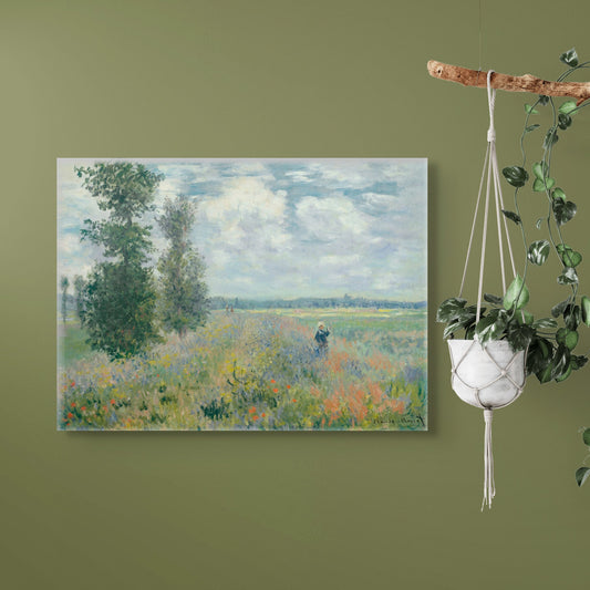 Poppy Fields near Argenteuil (1875) - Milisima Studio