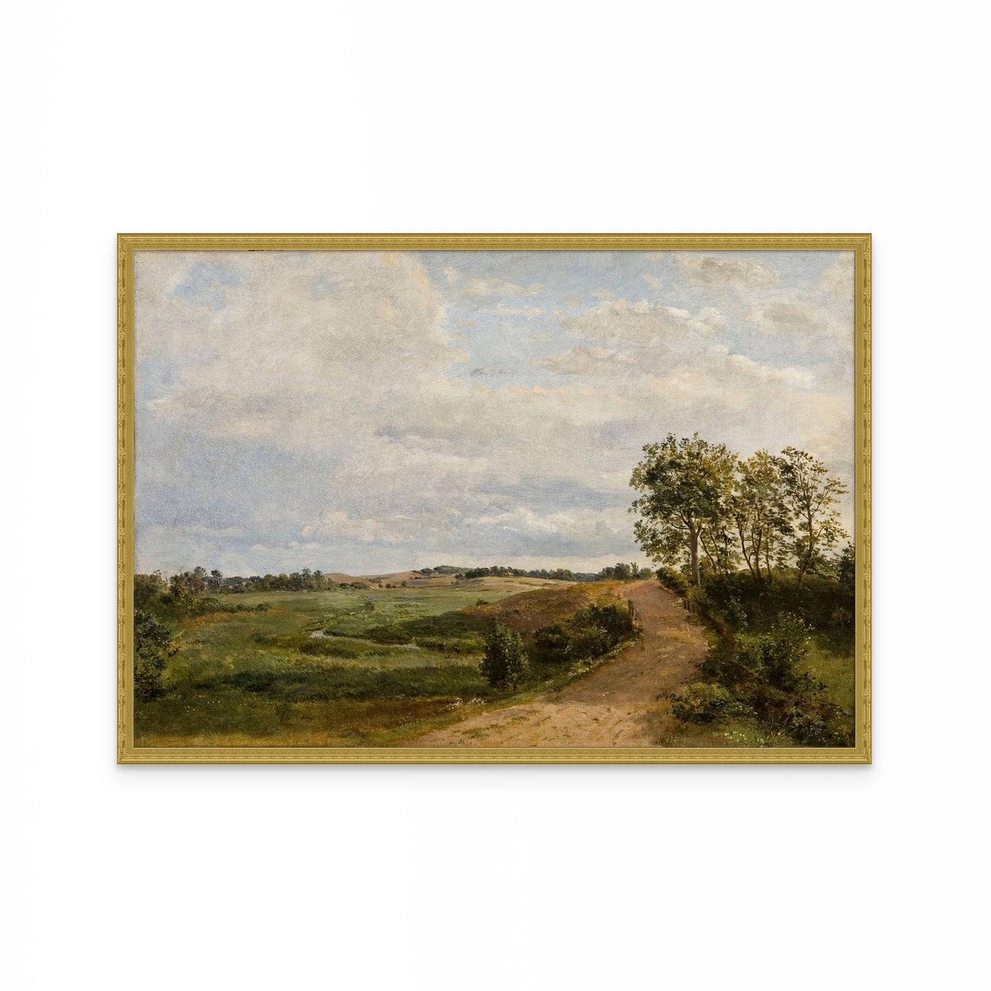 Road Across The Hills. Study (1842) - Milisima Studio