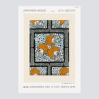 Samarkande PL 1 Modèle de Pochoir de Fleurs (1914)