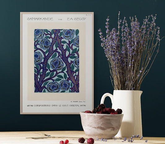 Samarkande PL 13 Flower pattern (1914) - Milisima Studio