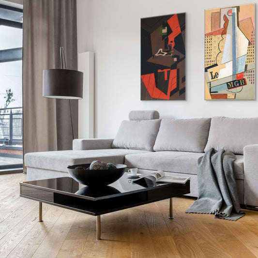 Still Life with Red Lamp (1916 - 1918) - Milisima Studio