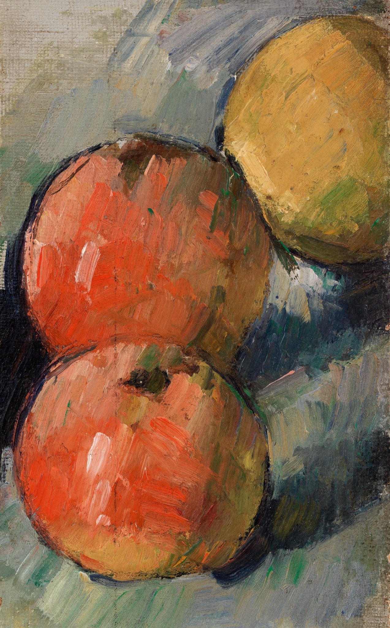Three Apples (ca. 1878–1879) - Milisima Studio