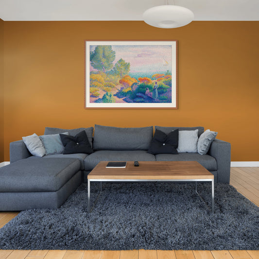 Two Women by the Shore, Mediterranean (1896) - Milisima Studio