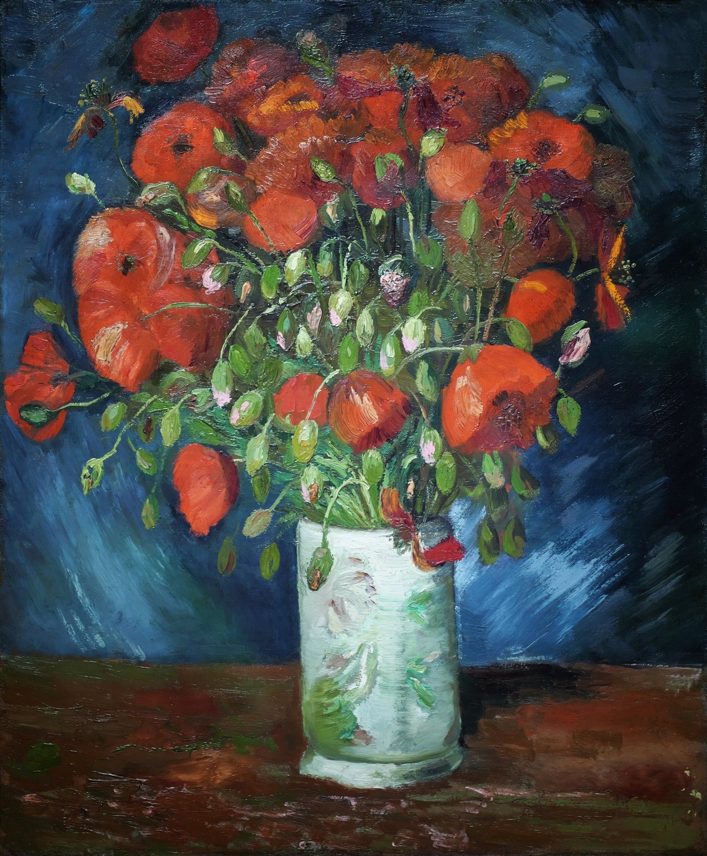 Vase with Poppies (1886) - Milisima Studio