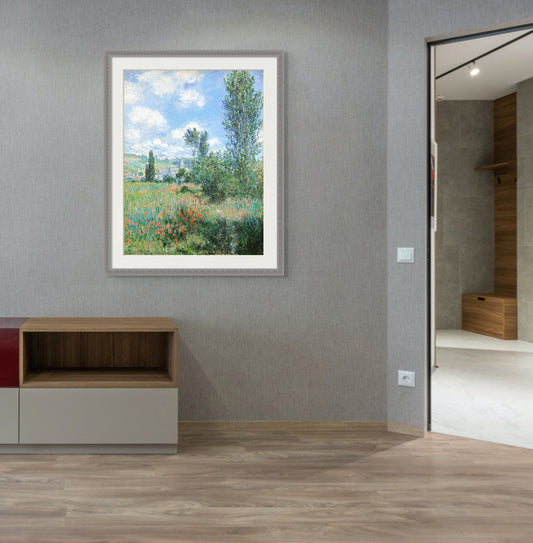 View of Vétheuil (1880) - Milisima Studio