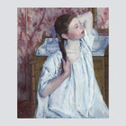 Girl Arranging Her Hair (1886)