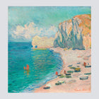 The Beach and the Falaise d'Amont (1885)